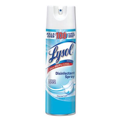View larger image of Disinfectant Spray, Crisp Linen, 19 oz Aerosol, 12/Carton