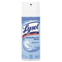 Disinfectant Spray, Crisp Linen Scent, Liquid, 12.5oz Aerosol, 12/Carton