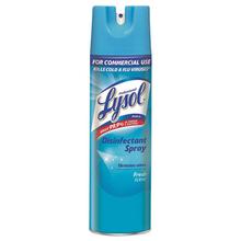 Disinfectant Spray, Fresh Scent, 19 oz Aerosol, 12 Cans/Carton
