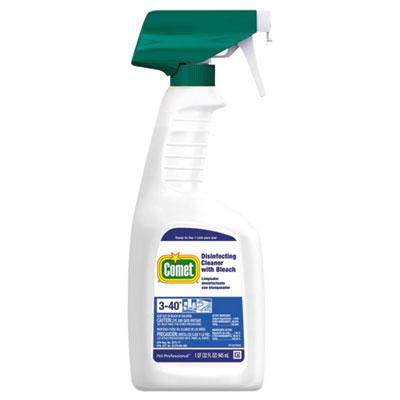 View larger image of Disinfecting Cleaner With Bleach, 32 Oz, Plastic Spray Bottle, Fresh Scent, 8/carton