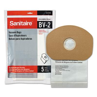 View larger image of Disposable Dust Bags for Sanitaire Commercial Backpack Vacuum, 5/Pack, 10 Packs/Carton