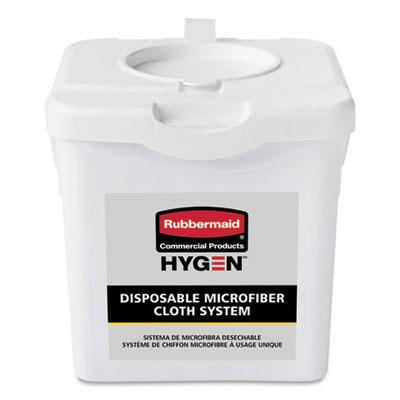 View larger image of Disposable Microfiber Charging Bucket, 7.92 x 7.75 x 7.44, White, 4/Carton