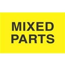 #DL2521 3 x 5" Mixed Parts Label