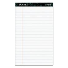 Docket Ruled Perforated Pads, Wide/legal Rule, 50 White 8.5 X 14 Sheets, 12/pack