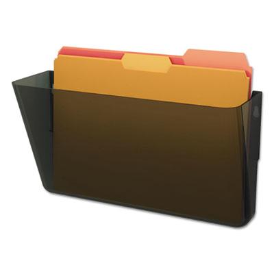 View larger image of DocuPocket Stackable Wall Pocket, Letter, 13 x 7 x 4, Smoke