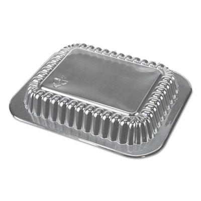 View larger image of Dome Lids for 1 lb Oblong Containers, 5.13 x 4.13, Clear, Plastic, 1,000/Carton