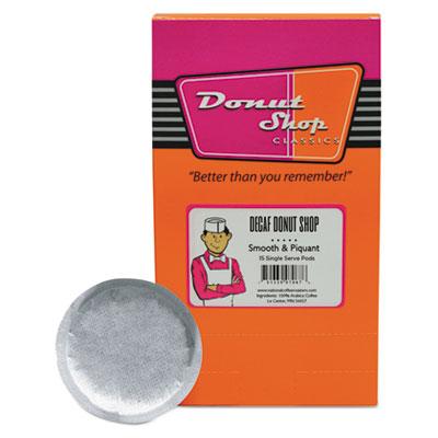 View larger image of Donut Shop Coffee Pods, Medium Decaf, 15/Box
