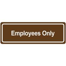 Door Sign - "Employees Only"