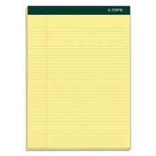 Double Docket Ruled Pads, Narrow Rule, 100 Canary-Yellow 8.5 X 11.75 Sheets, 6/pack