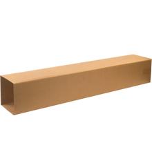 Double Wall Telescoping Outer Boxes ,8 3/4" x 8 3/4" x 48", Kraft, 15/Bundle, 48 ECT