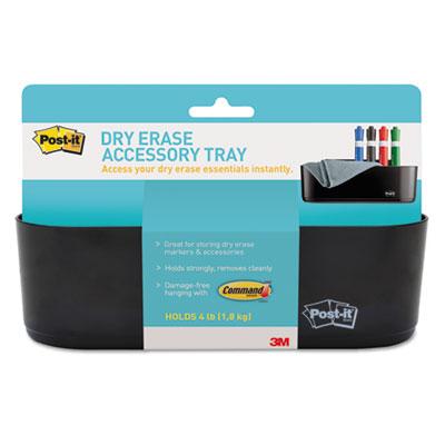 View larger image of DRY ERASE ACCESSORY TRAY, 8.5 X 3 X 5.25, BLACK