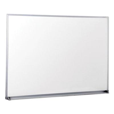 View larger image of Melamine Dry Erase Board with Aluminum Frame, 48 x 36, White Surface, Anodized Aluminum Frame