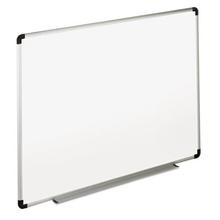 Modern Melamine Dry Erase Board with Aluminum Frame, 72 x 48, White Surface