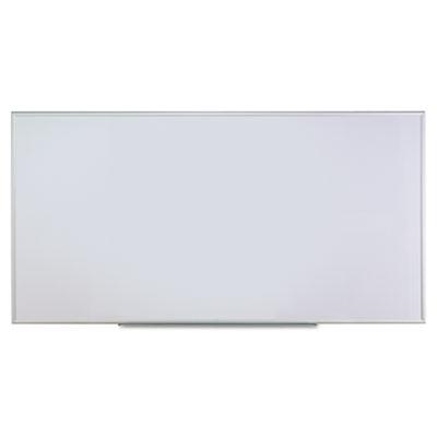 View larger image of Deluxe Melamine Dry Erase Board, 96 x 48, Melamine White Surface, Silver Anodized Aluminum Frame