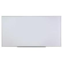 Deluxe Melamine Dry Erase Board, 96 x 48, Melamine White Surface, Silver Anodized Aluminum Frame