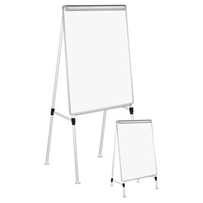 View larger image of Dry Erase Board with A-Frame Easel, 29 x 41, White Surface, Silver Frame
