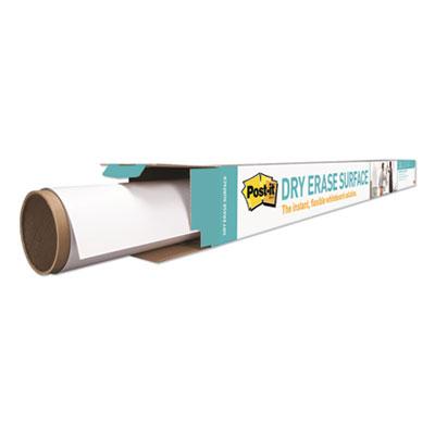 View larger image of Dry Erase Surface with Adhesive Backing, 48 x 36, White Surface