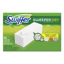 Dry Refill Cloths, White, 10 2/5" x 8", 52/Box, 3 Boxes/Carton