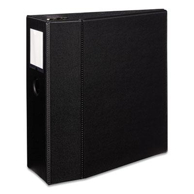 View larger image of Durable Non-View Binder with DuraHinge and EZD Rings, 3 Rings, 5" Capacity, 11 x 8.5, Black, (8901)
