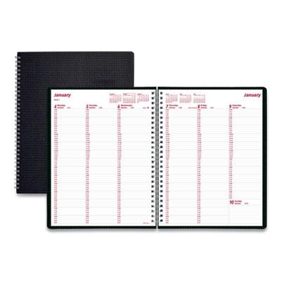 View larger image of DuraFlex Weekly Planner, 11 x 8.5, Black Cover, 12-Month (Jan to Dec): 2024