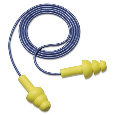 View larger image of E·A·R UltraFit Earplugs, Corded, Premolded, Yellow, 100 Pairs