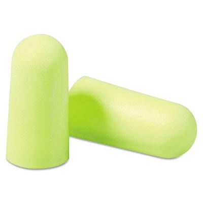 View larger image of E-A-Rsoft Yellow Neon Soft Foam Earplugs, Cordless, Regular Size, 200 Pairs/Box