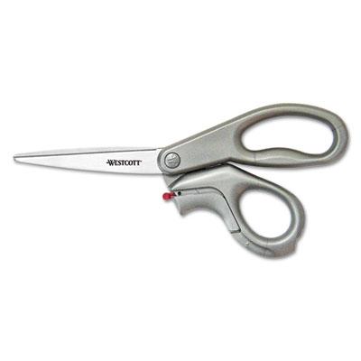 View larger image of E-Z Open Box Opener Stainless Steel Shears, 8" Long, 3.25" Cut Length, Gray Offset Handle