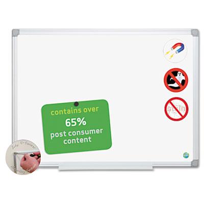 View larger image of Earth Silver Easy-Clean Dry Erase Board, 36 x 24, White Surface, Silver Aluminum Frame