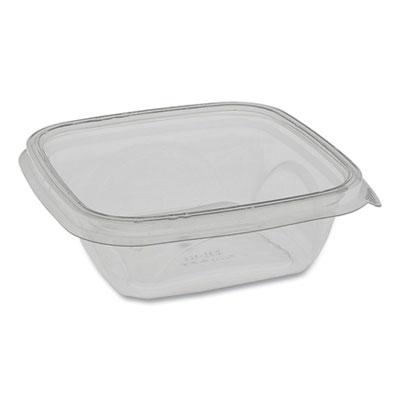 View larger image of EarthChoice Square Recycled Bowl, 12 oz, 5 x 5 x 1.63, Clear, Plastic, 504/Carton