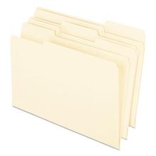 Earthwise by 100% Recycled Manila File Folders, 1/3-Cut Tabs, Legal Size, 100/Box