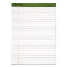 Earthwise By Ampad Recycled Writing Pad, Wide/legal Rule, Politex Green Headband, 50 White 8.5 X 11.75 Sheets, Dozen