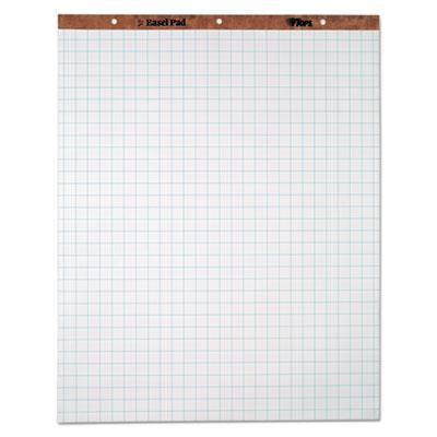 View larger image of Easel Pads, Quadrille Rule (1 sq/in), 27 x 34, White, 50 Sheets, 4/Carton