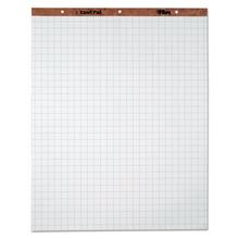 Easel Pads, Quadrille Rule (1 sq/in), 27 x 34, White, 50 Sheets, 4/Carton
