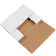 10 1/4 x 8 1/4 x 1 1/4" White Easy-Fold Mailers
