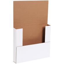 12 x 10 1/2 x 2" White Easy-Fold Mailers