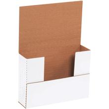 7 1/2 x 5 1/2 x 2" White Easy-Fold Mailers