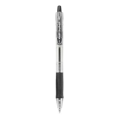 View larger image of EasyTouch Retractable Ballpoint Pen, Medium 1mm, Black Ink, Clear Barrel, Dozen