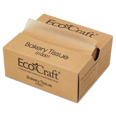 View larger image of Ecocraft Interfolded Dry Wax Deli Sheets, 6 X 10.75, Natural, 1,000/box, 10 Boxes/carton