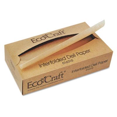 View larger image of Ecocraft Interfolded Soy Wax Deli Sheets, 10 X 10.75, 500/box, 12 Boxes/carton
