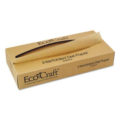 View larger image of Ecocraft Interfolded Soy Wax Deli Sheets, 12 X 10.75, 500/box, 12 Boxes/carton