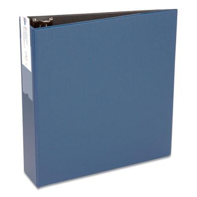 View larger image of Economy Non-View Binder with Round Rings, 3 Rings, 3" Capacity, 11 x 8.5, Blue, (4600)