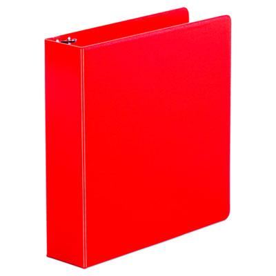 View larger image of Economy Non-View Round Ring Binder, 3 Rings, 2" Capacity, 11 x 8.5, Red