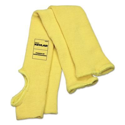 View larger image of Economy Series DuPont Kevlar Fiber Sleeves, One Size Fits All, Yellow, 1 Pair