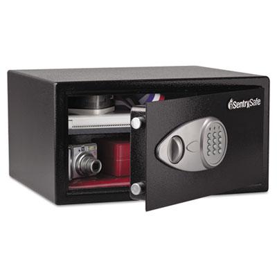 View larger image of Electronic Lock Security Safe, 1 cu ft, 16.94w x 14.56d x 8.88h, Black