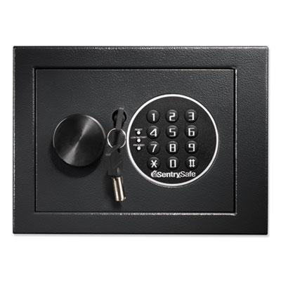 View larger image of Electronic Security Safe, 0.14 cu ft, 9w x 6.6d x 6.6h, Black