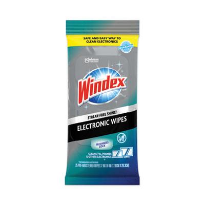 View larger image of Electronics Cleaner, 1-Ply, 7 x 10, Neutral Scent, White, 25/Pack, 12 Packs/Carton