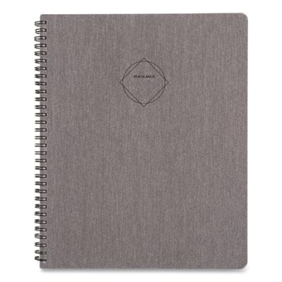 View larger image of Elevation Linen Weekly/Monthly Planner, 11 x 8.5, Charcoal Cover, 12-Month (Jan to Dec): 2023