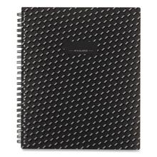 Elevation Poly Weekly/Monthly Planner, 8.75 x 7, Black Cover, 12-Month (Jan to Dec): 2024