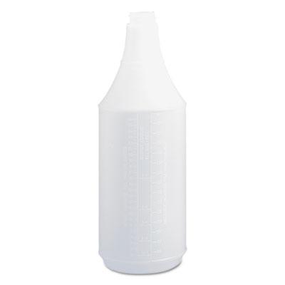 View larger image of Embossed Spray Bottle, 32 oz, Clear, 24/Carton