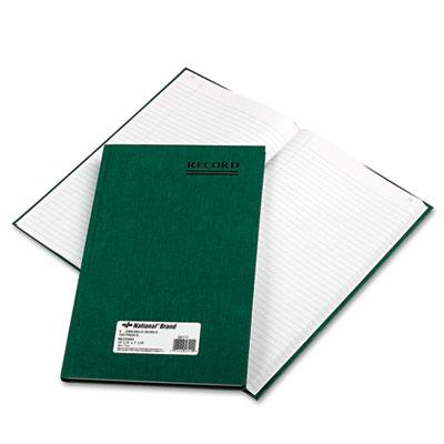 View larger image of Emerald Series Account Book, Green Cover, 150 Pages, 12 1/4 x 7 1/4